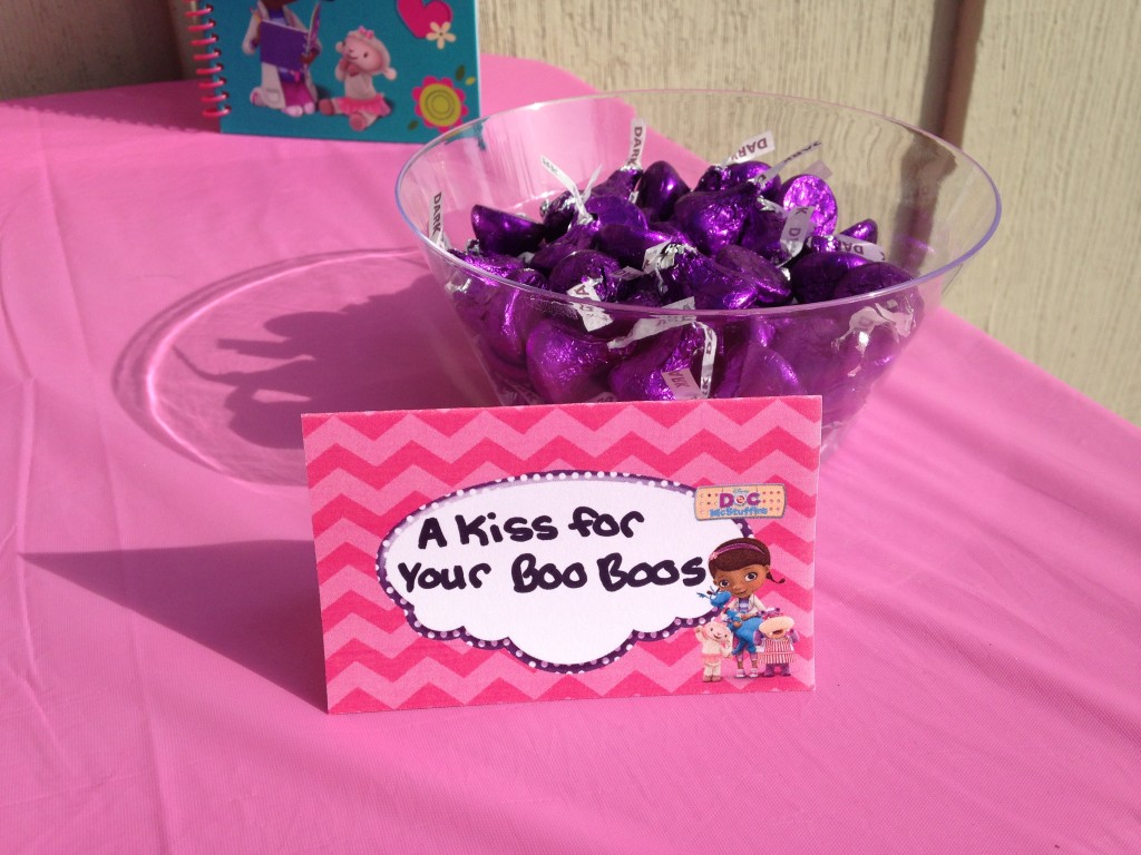 Doc McStuffins Party: A Kiss for your Boo Boos