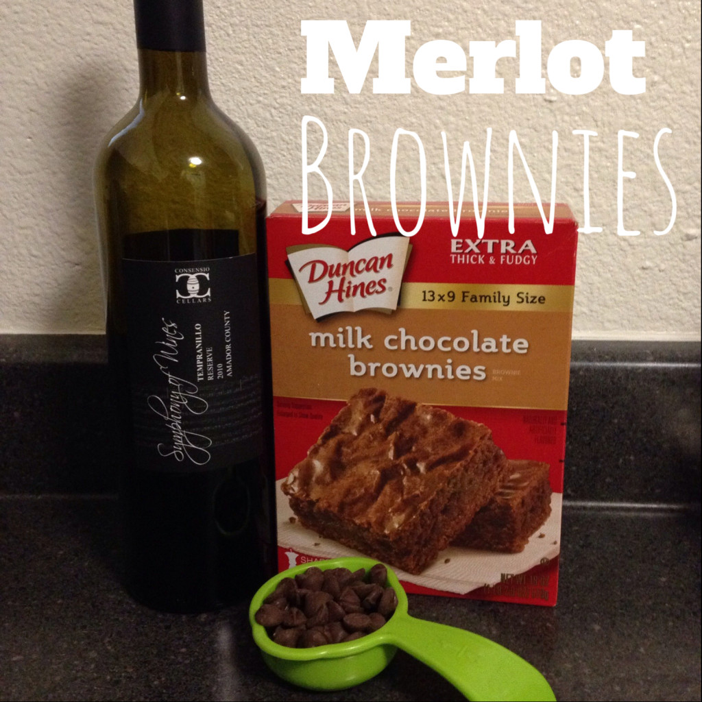 Mama Chit Chat: Merlot Brownies