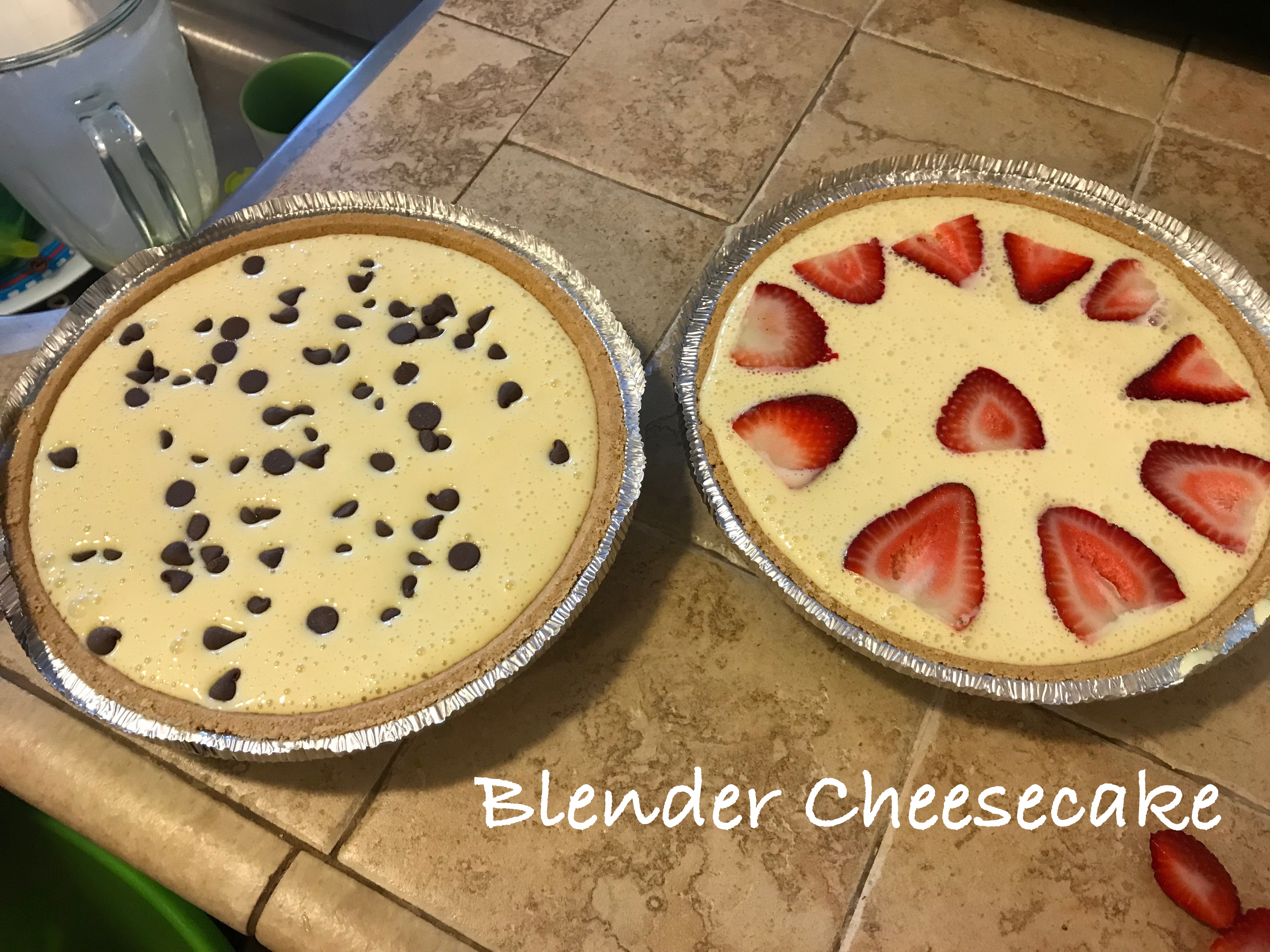 Blender Cheesecake
